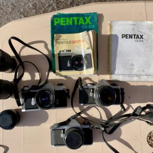 Lot 3 appareils ancien Pentax
