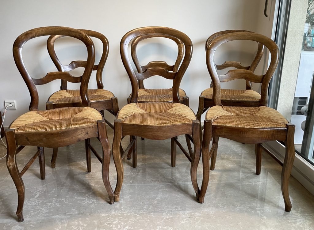 chaises bois