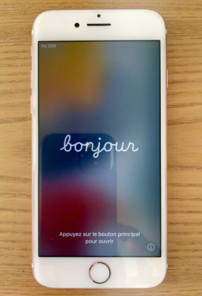 Iphone 7 rose 128go