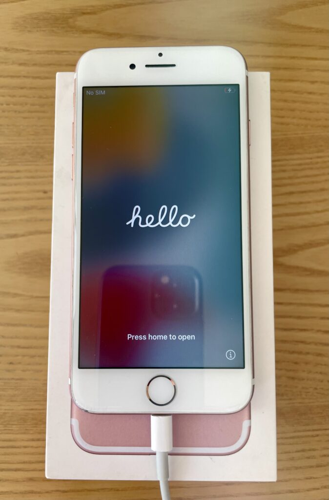 Iphone 7 rose 128go