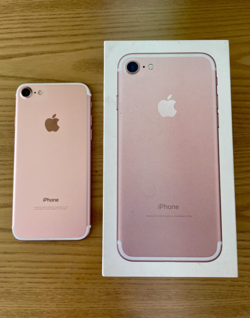 Iphone 7 rose 128go